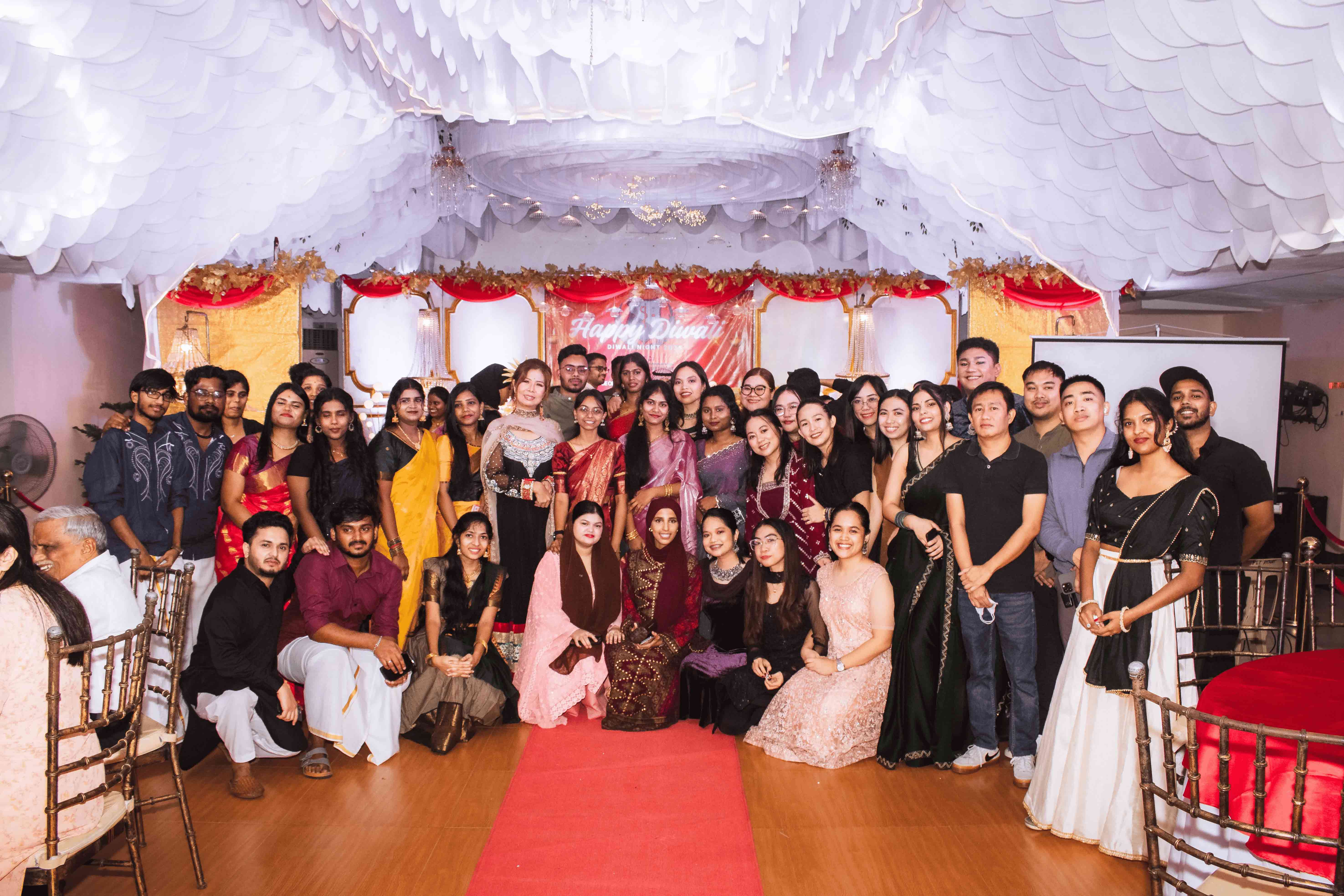 Vibrant cultural programs and stage events organized by the student body